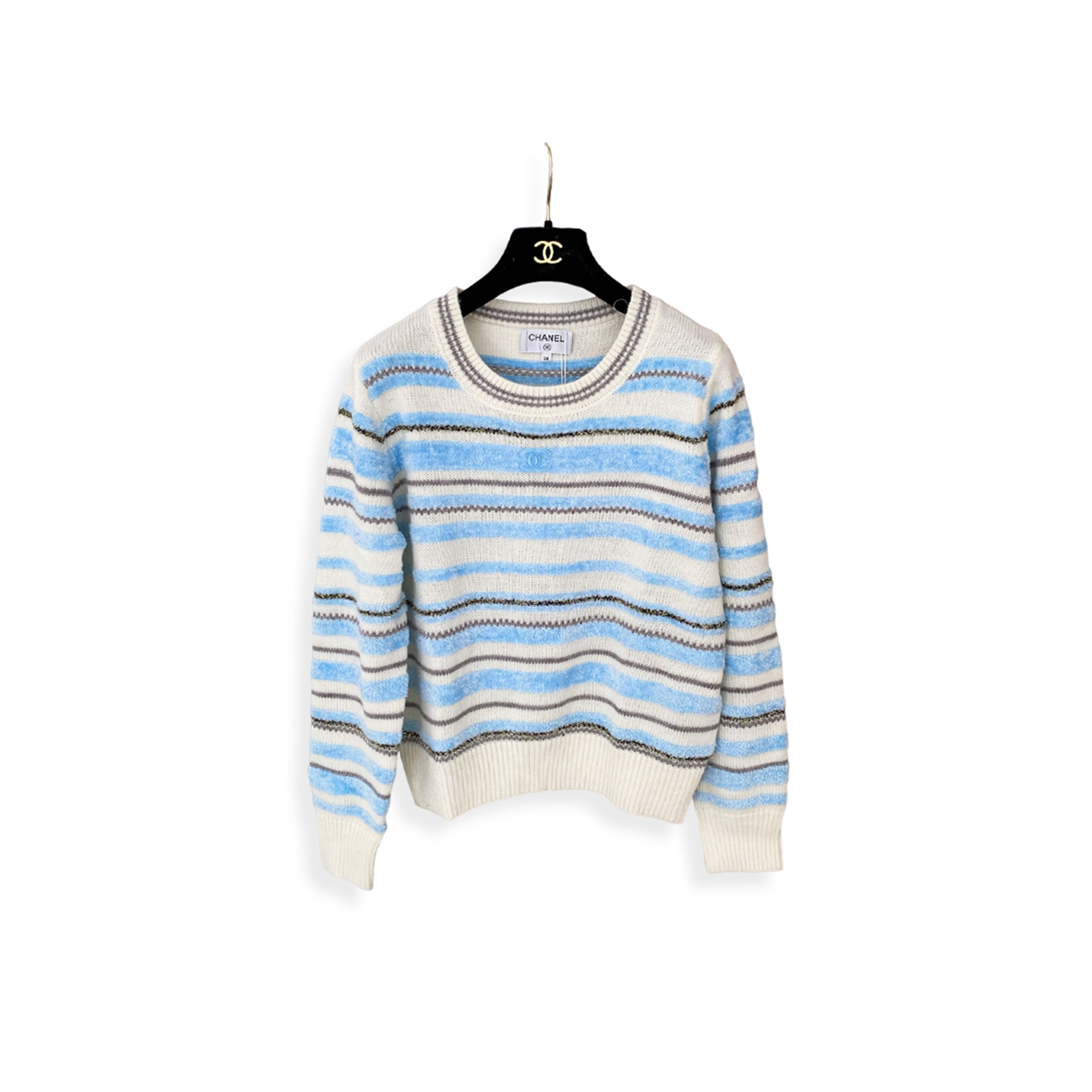 Ch**el crew neck cardigan